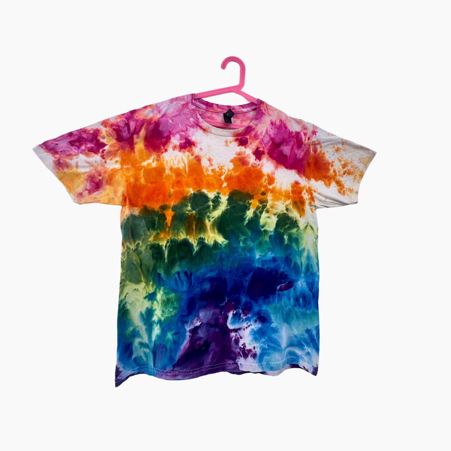 Ice Dye Kindershirt Rainbow 140/152