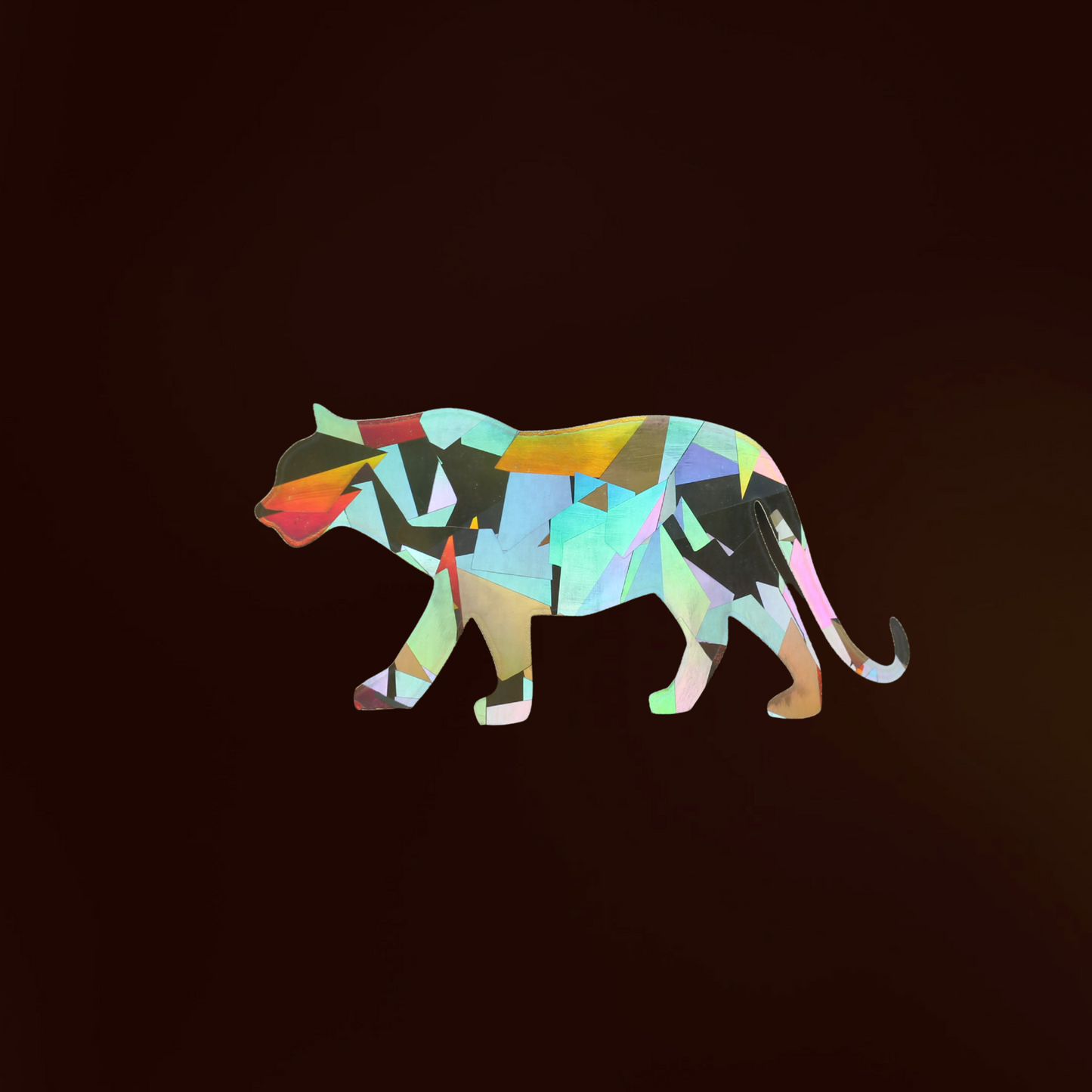 Suncatcher Sticker Leopard
