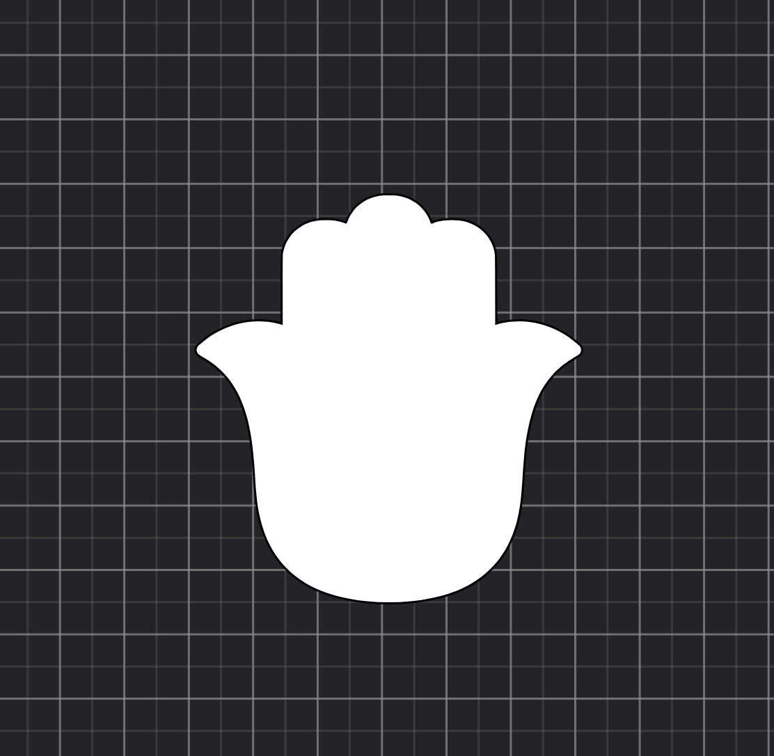 Hamsa Hand Suncatcher Sticker