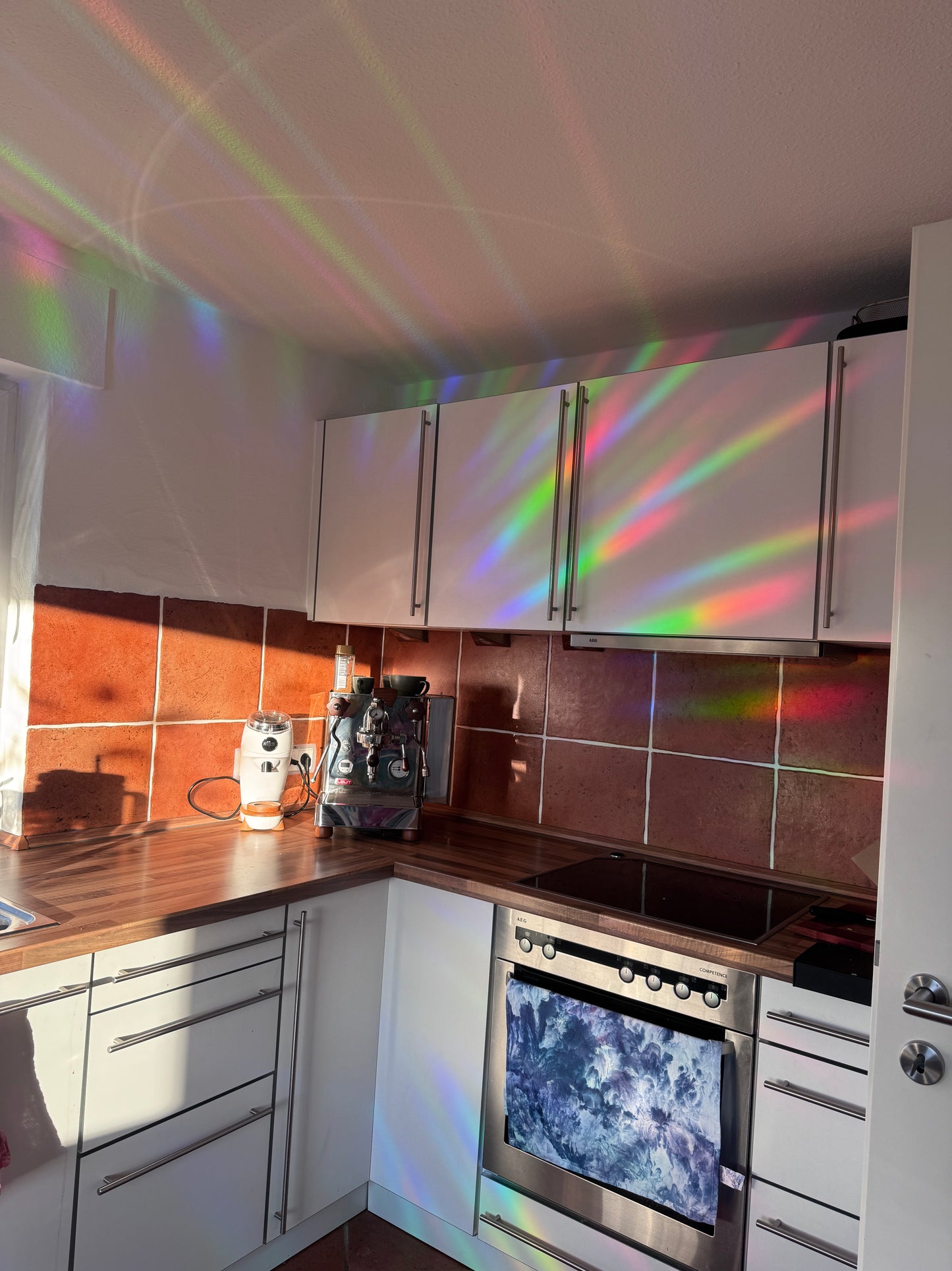 Suncatcher Fenstersticker 5er Set Funken