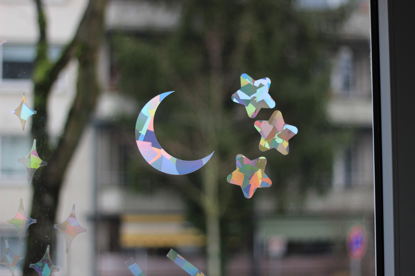 Suncatcher Fenstersticker Mond