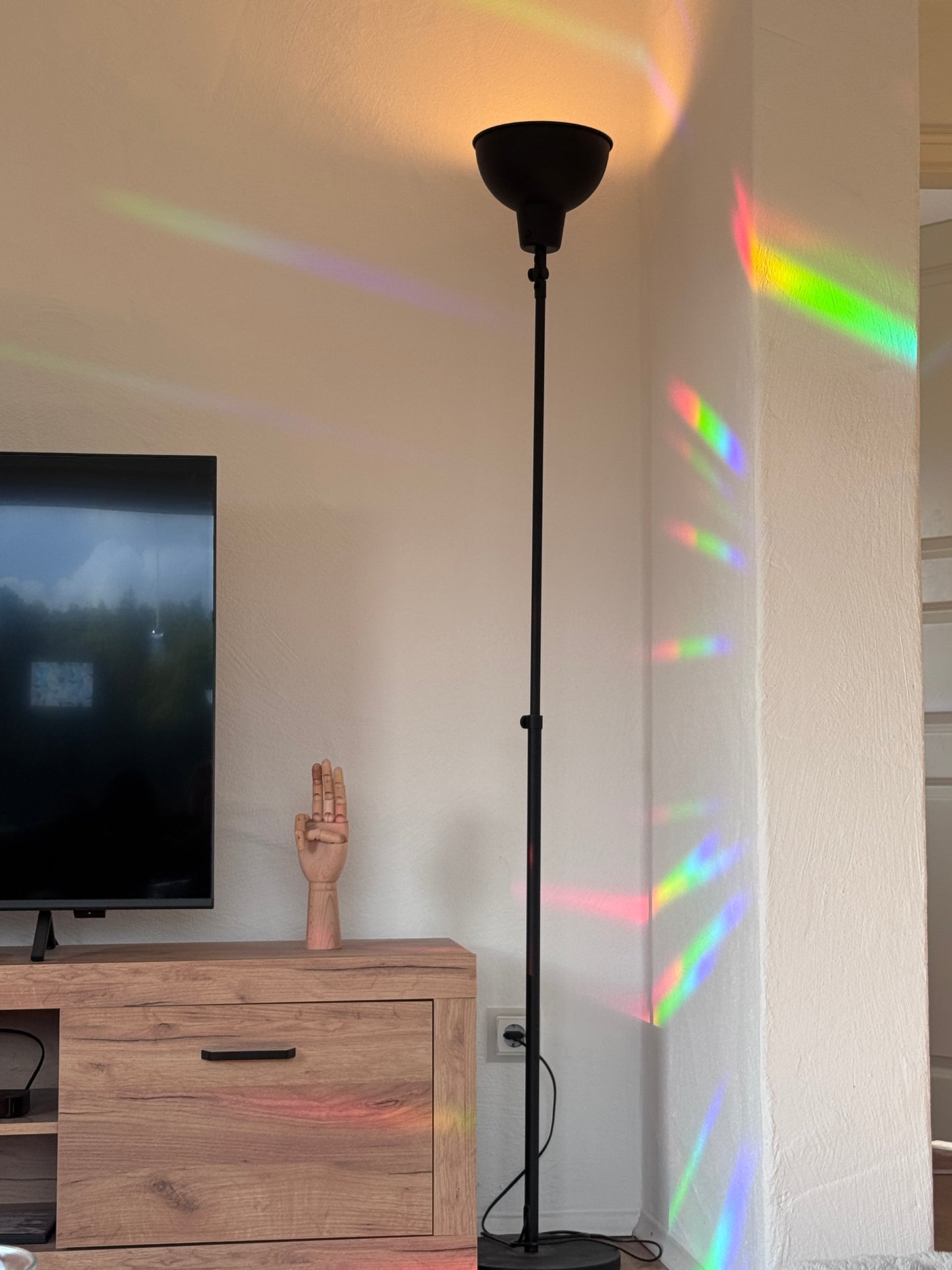 Suncatcher Fenstersticker Blob
