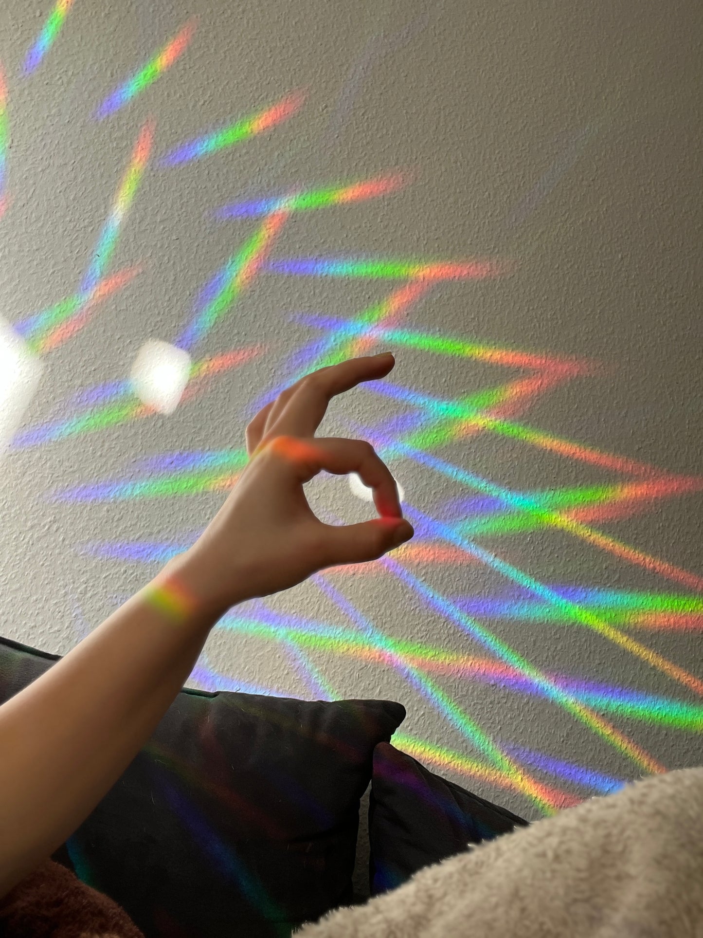 Suncatcher Fenstersticker Blob