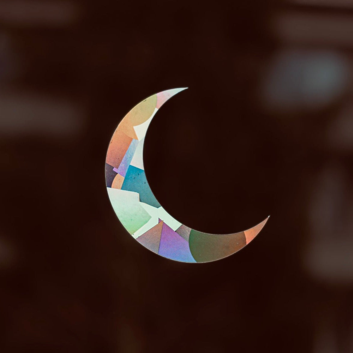 Suncatcher Fenstersticker Mond