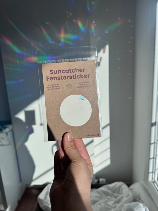 Suncatcher Fenstersticker Kreis