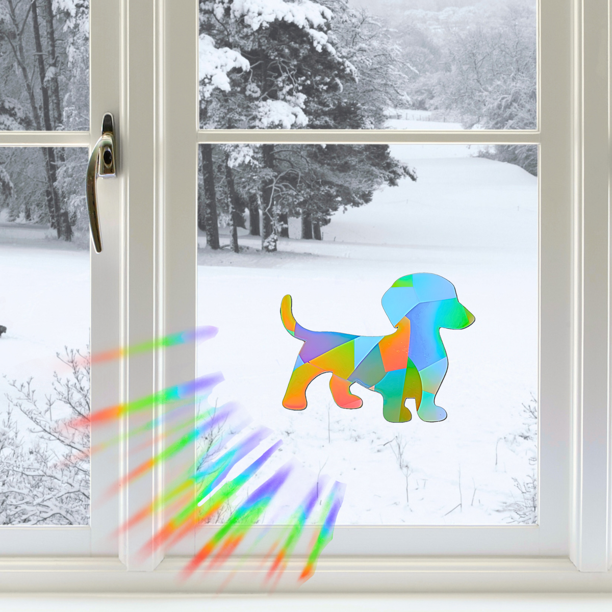 Suncatcher Fenstersticker Dackel