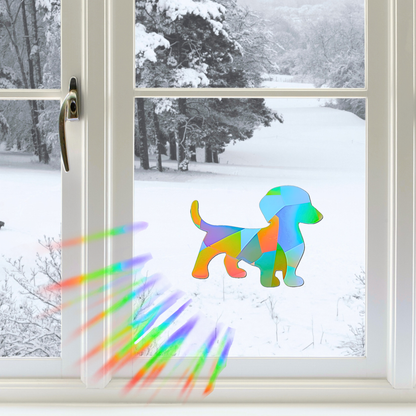 Suncatcher Fenstersticker Dackel
