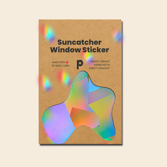 Suncatcher Fenstersticker Blob