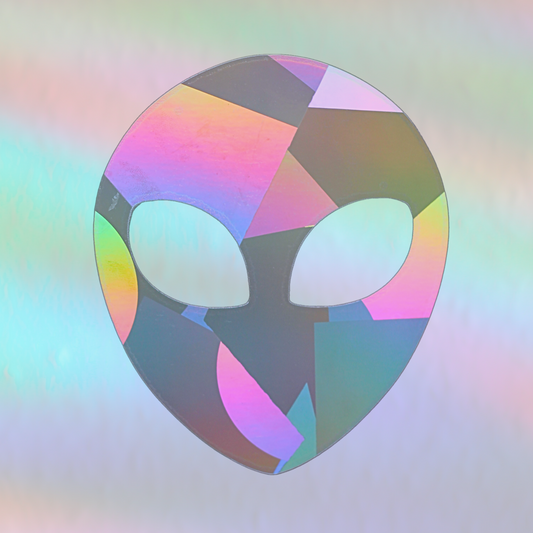 Suncatcher Fenstersticker Alien