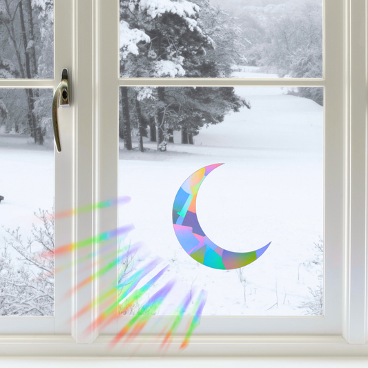 Suncatcher Fenstersticker Mond