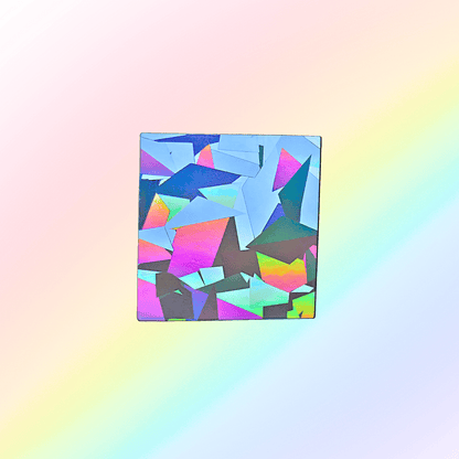 Suncatcher Fenstersticker großes Quadrat