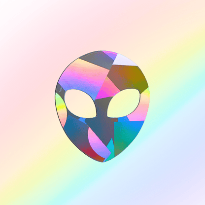 Suncatcher Fenstersticker Alien