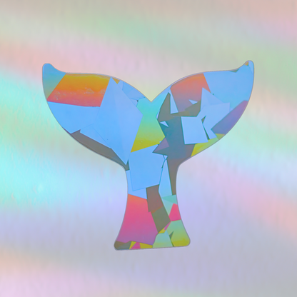 Suncatcher Fenstersticker Flosse