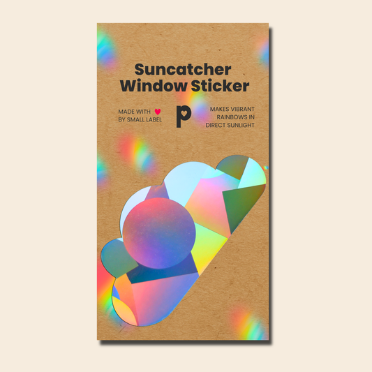 Suncatcher Fenstersticker XL Wolke