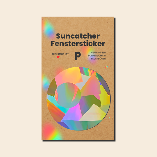 Suncatcher Fenstersticker XL Kreis