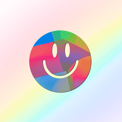 Suncatcher Fenstersticker Happy