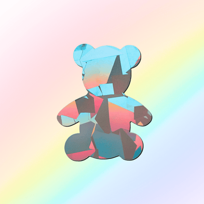 Suncatcher Fenstersticker Teddy