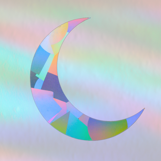 Suncatcher Fenstersticker Mond