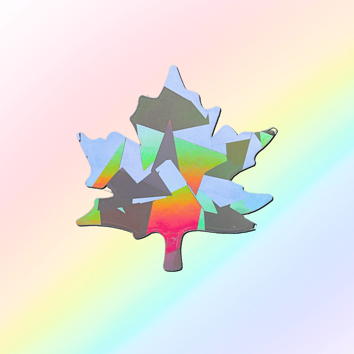 Suncatcher Fenstersticker Ahorn