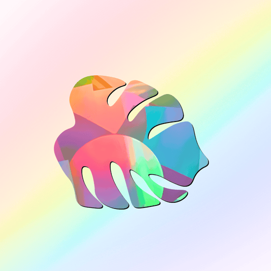 Suncatcher Fenstersticker XL Monstera