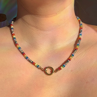 Edelsteinkette Allys Rainbow
