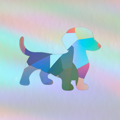 Suncatcher Fenstersticker Dackel