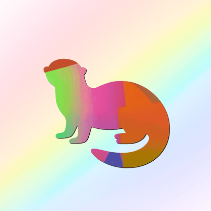 Suncatcher Fenstersticker Otter