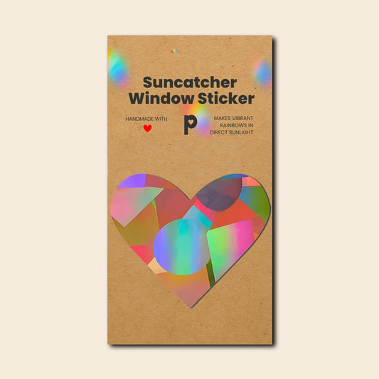 Suncatcher Fenstersticker XL Herz