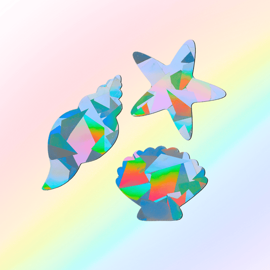 Suncatcher Fenstersticker Set Meer