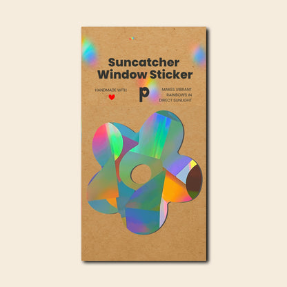 Suncatcher Fenstersticker XL Blume