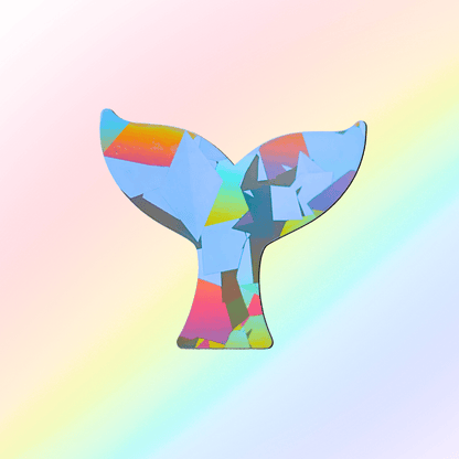Suncatcher Fenstersticker Flosse