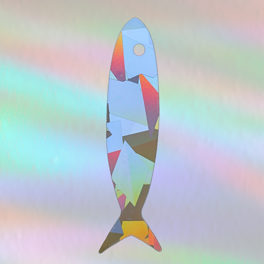Suncatcher Fenstersticker Sardine