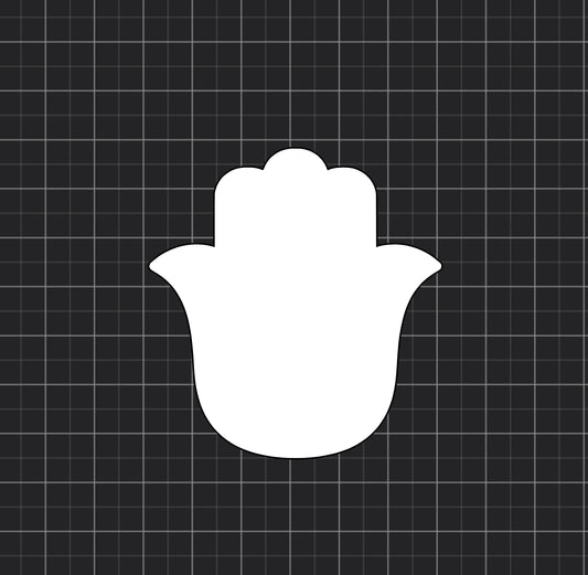 Hamsa Hand Suncatcher Sticker