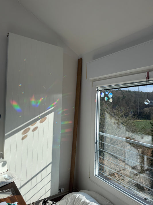 Suncatcher Fenstersticker 3er Set Tropfen