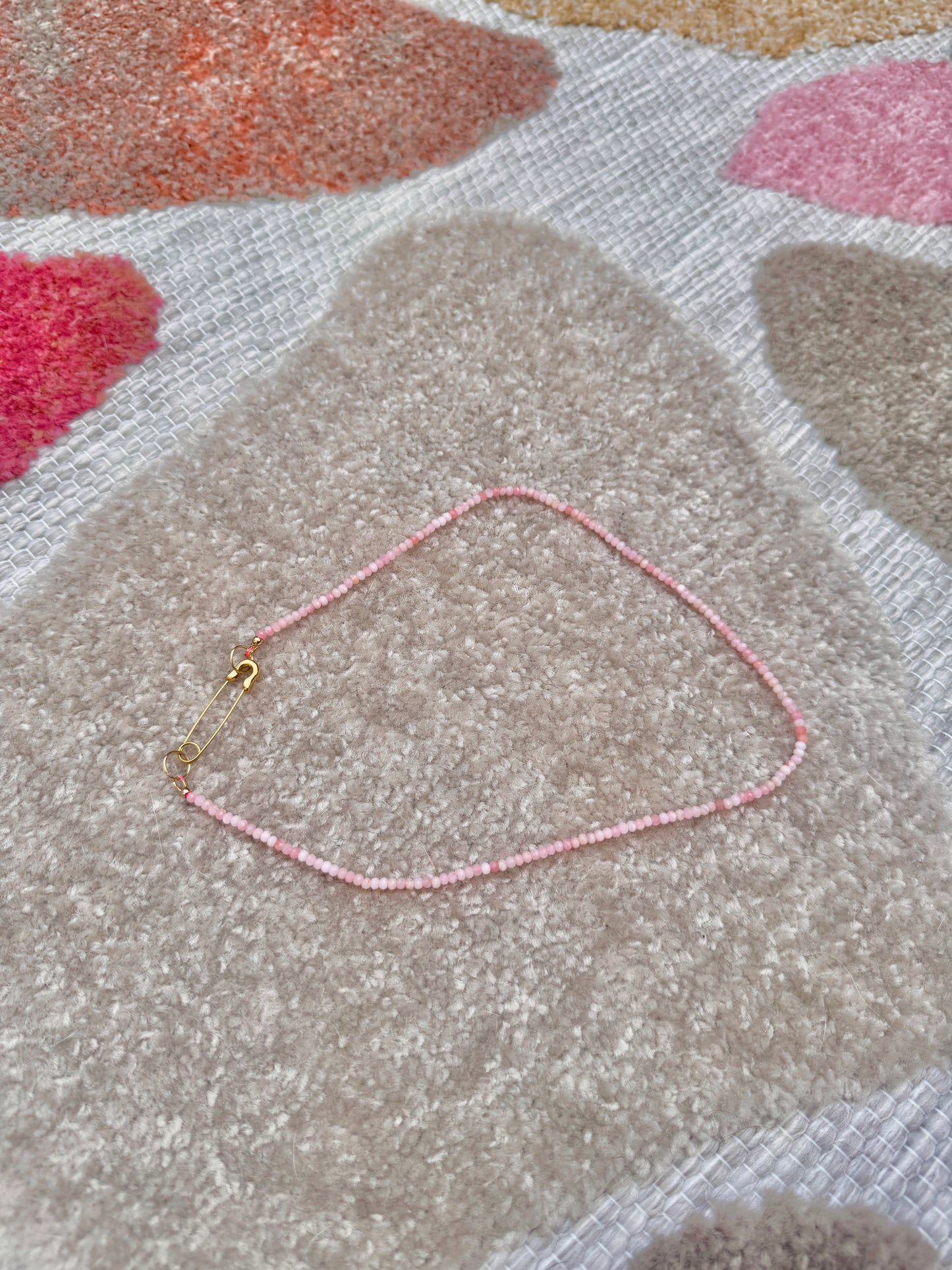 Mini Opal Edelsteinkette