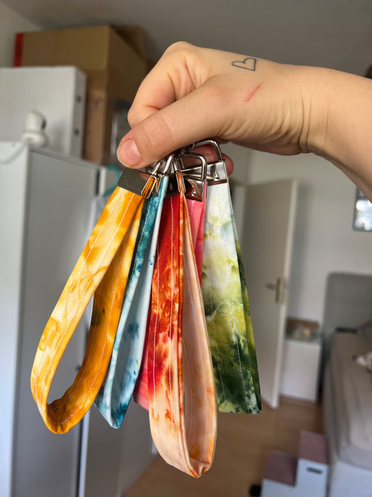 Schlüssenanhänger Ice Dye