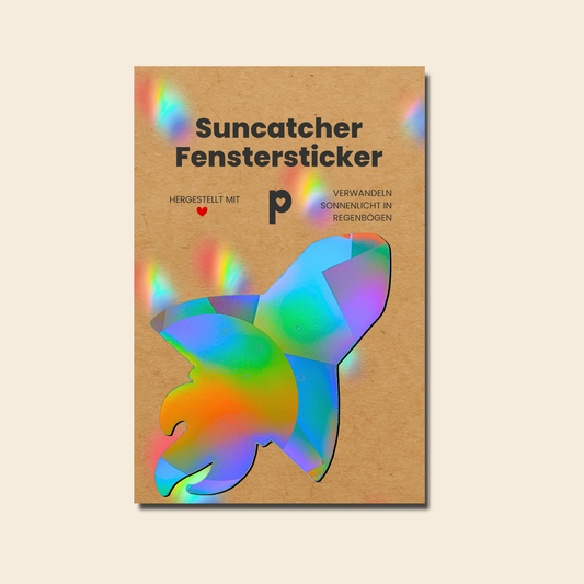 Suncatcher Fenstersticker Rakete