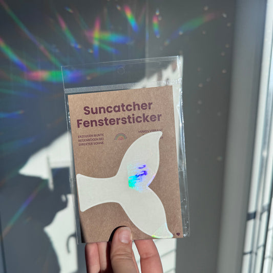 Suncatcher Fenstersticker Flosse